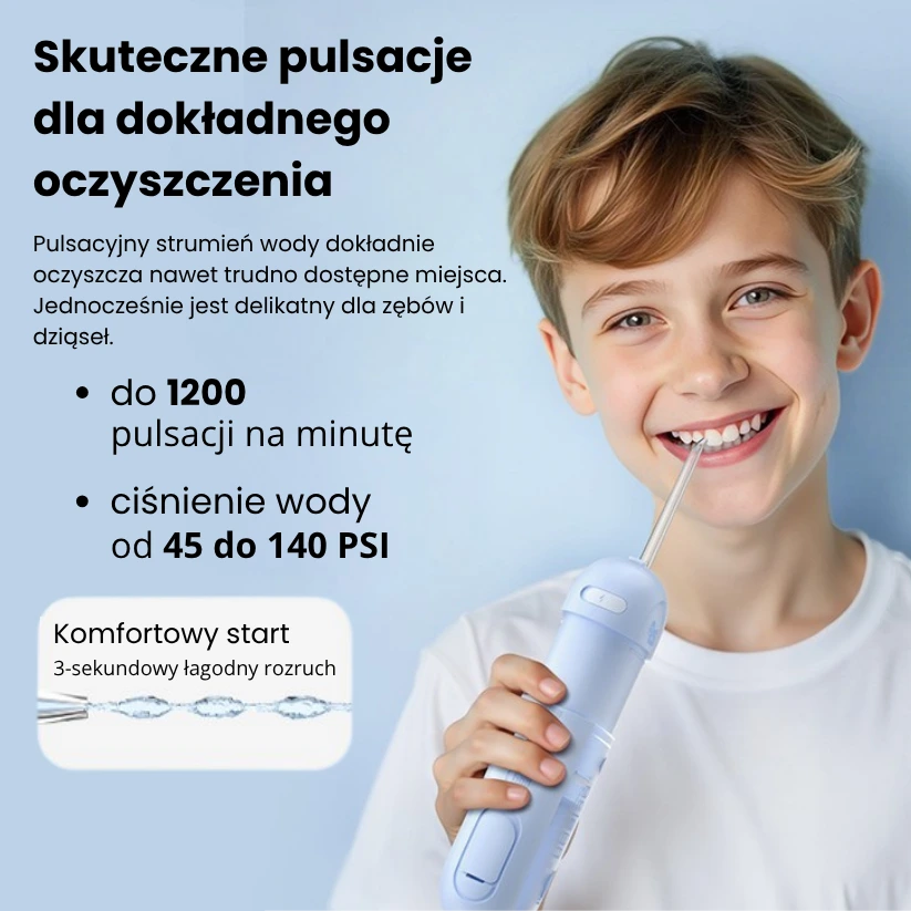 Irygator dentystyczny Oclean W Kids