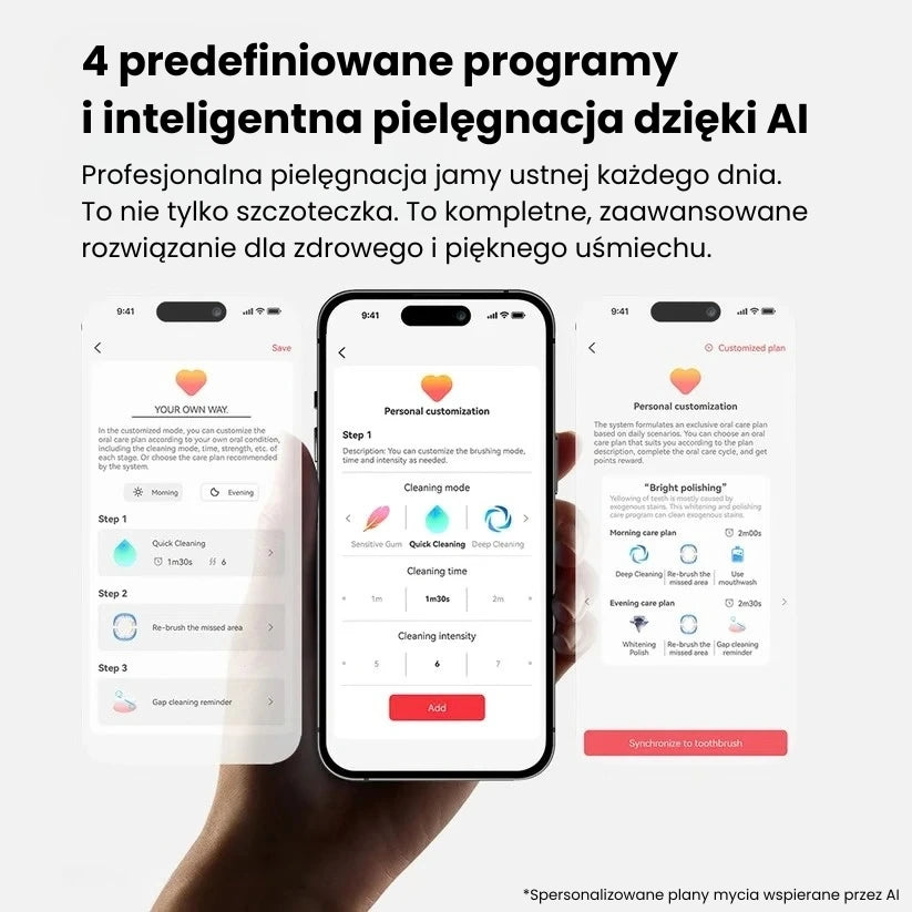 Zestaw Oclean X Elite 10 + etui + 6 końcówek