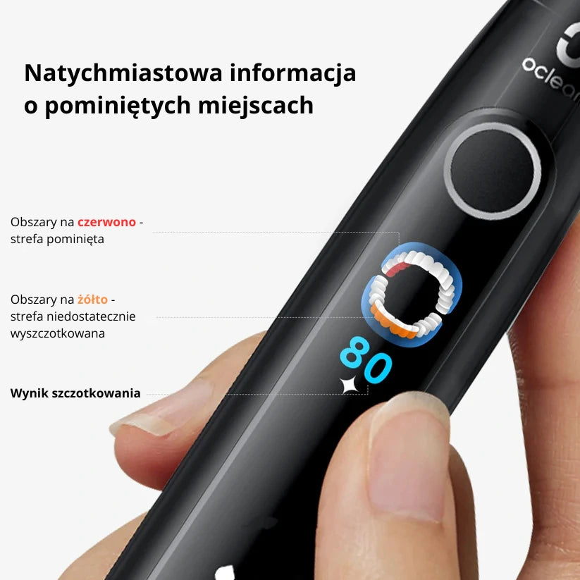 Zestaw Oclean X Pro 20 + etui + 3 końcówki