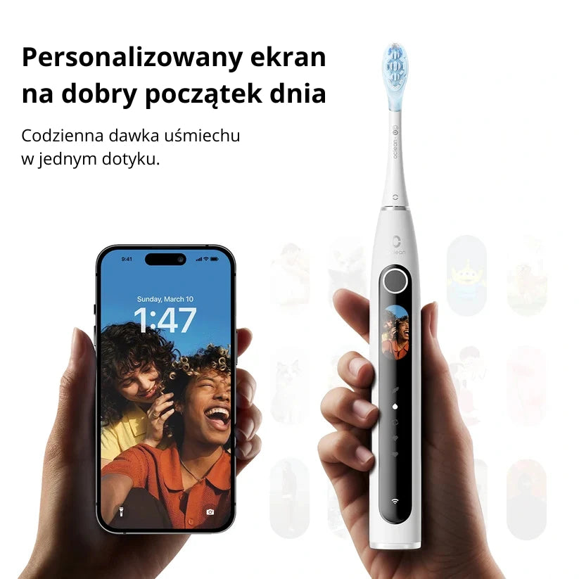 Zestaw Oclean X Pro 20 + etui + 3 końcówki