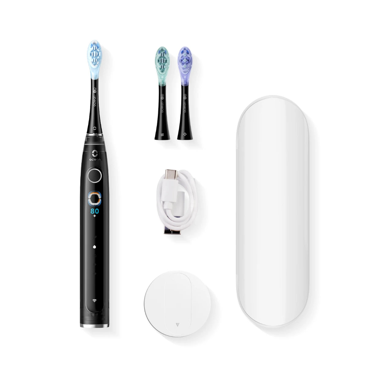 Zestaw Oclean X Pro 20 + etui + 3 końcówki