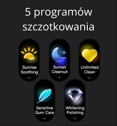 Szczoteczka soniczna Oclean X Ultra 20 z 2 końcówkami
