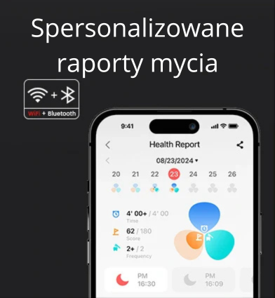 Szczoteczka soniczna Oclean X Ultra 20 z 2 końcówkami