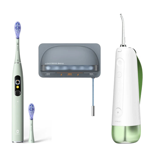 Zestaw Oclean X Ultra 20 + irygator W10 + uchwyt dezynfekujący S1